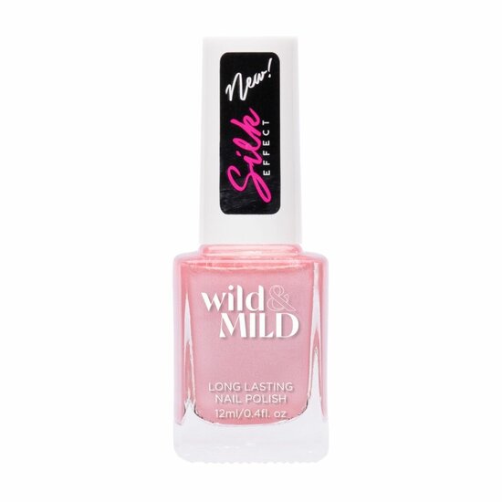 Nagellak Wild &amp; Mild Silk Effect Candy Floss 12 ml 1