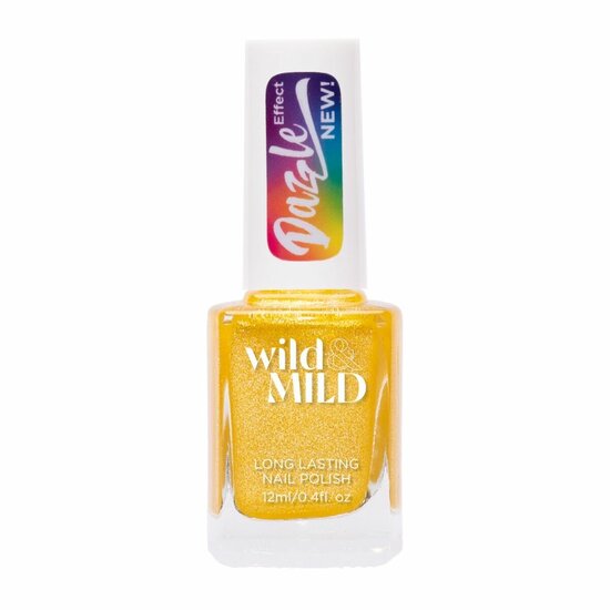 Nagellak Wild &amp; Mild Dazzle Effect DA01 Mimosa Time! 12 ml 1