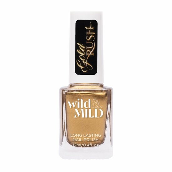 Nagellak Wild &amp; Mild Gold Rush GR04 Gold Flakes 12 ml 1