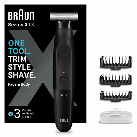 Baard en haar trimmer Braun XT3100 4