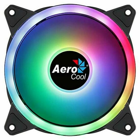 Case fan Aerocool Duo 12 1000rpm (&Oslash; 12 cm) RGB &Oslash; 12 cm (1 Stuks) 1