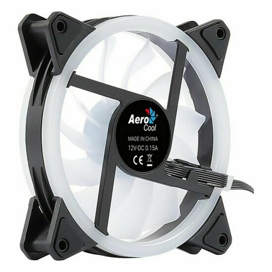 Case fan Aerocool Duo 12 1000rpm (&Oslash; 12 cm) RGB &Oslash; 12 cm (1 Stuks) 7