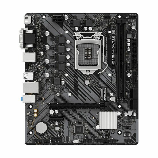 Moederbord ASRock H510M-HDV/M.2 SE Intel H470 LGA 1200 LGA 1700 3