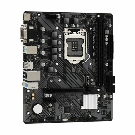 Moederbord ASRock H510M-HDV/M.2 SE Intel H470 LGA 1200 LGA 1700 5