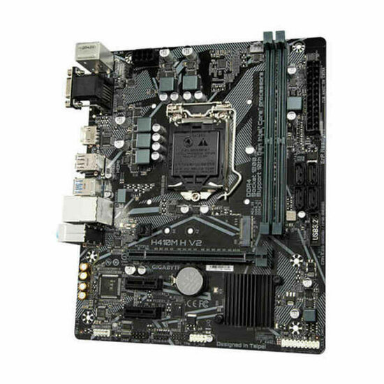 Moederbord Gigabyte H410M H V2 mATX LGA1200     Intel H410 LGA 1200 1