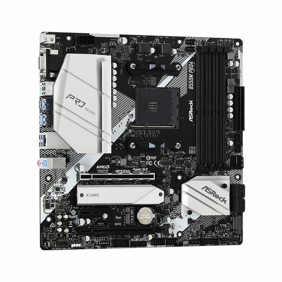 Moederbord ASRock B550M Pro4 AMD B550 AMD AM4 3