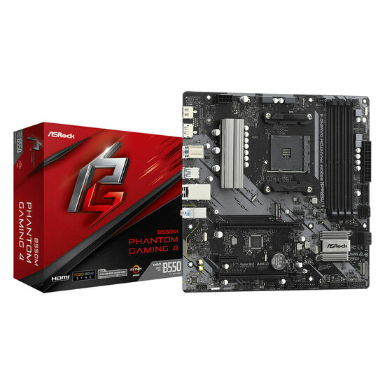 Moederbord ASRock B550M Phantom Gaming 4 AMD B550 AMD AM4 1