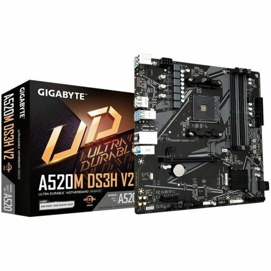 Moederbord Gigabyte A520M DS3H V2 AMD AM4 1