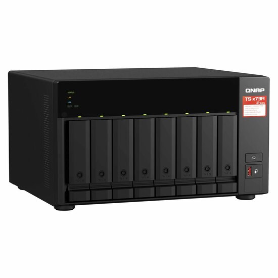 Netwerkopslag Qnap TS-873A-SW5T Zwart 2