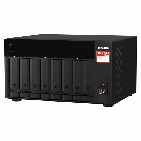 Netwerkopslag Qnap TS-873A-SW5T Zwart 3