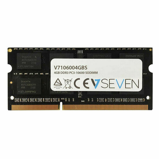 RAM geheugen V7 V7106004GBS          4 GB DDR3 1