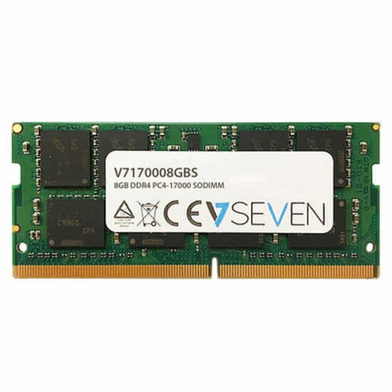 RAM geheugen V7 V7170008GBS DDR4 DDR4-SDRAM CL15 8 GB 1