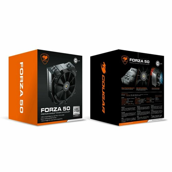 CPU-ventilator Cougar Forza 50 4