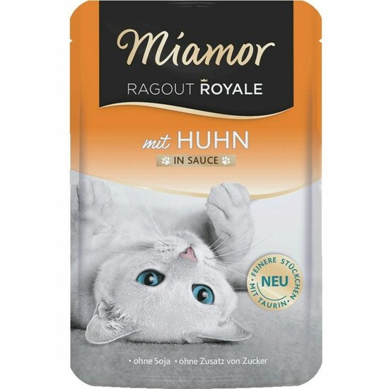 Kattenvoer Miamor Ragout Royale Chicken in sauce Kip 100 g 1