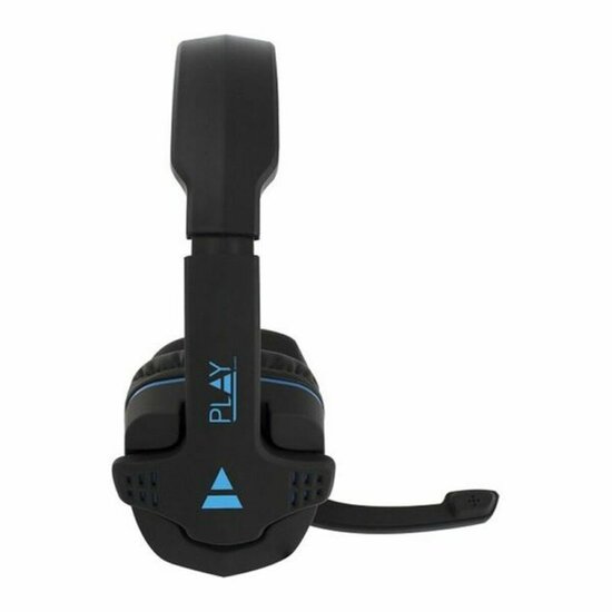 Gaming Headset met Microfoon Ewent PL3320 Zwart Blauw 2