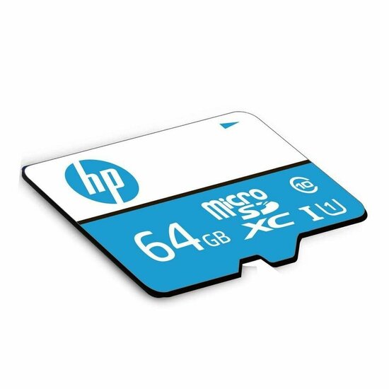 Micro SD kaart met adapter HP HP-MSDCWAU1-64GB 16 GB 64 GB Klasse 10 100 Mb/s 2