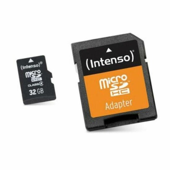 Micro SD kaart met adapter INTENSO 3413480 32 GB 32 GB 1