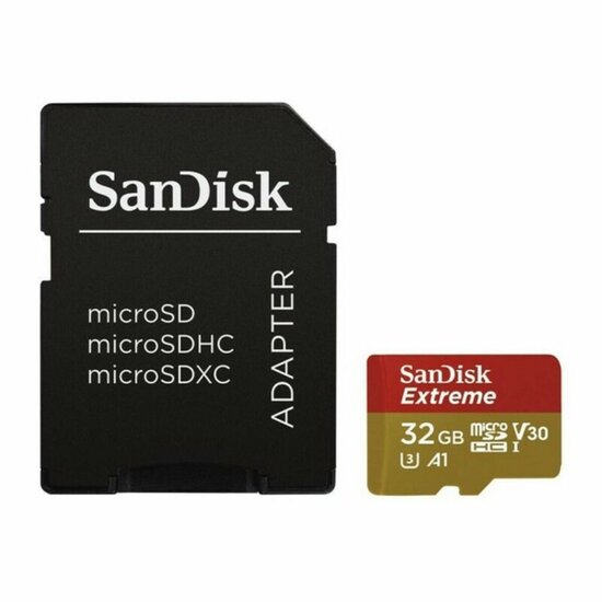 Micro SD kaart met adapter SanDisk SDSQXA1-GN6AA C10 160 MB/s 6