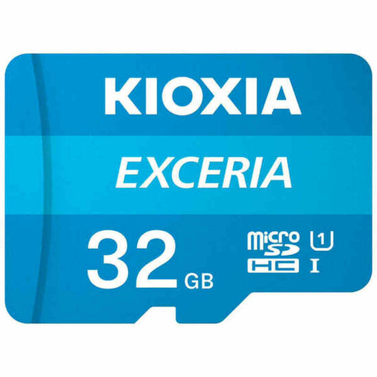 Micro SD kaart met adapter Kioxia Exceria UHS-I Klasse 10 Blauw 2