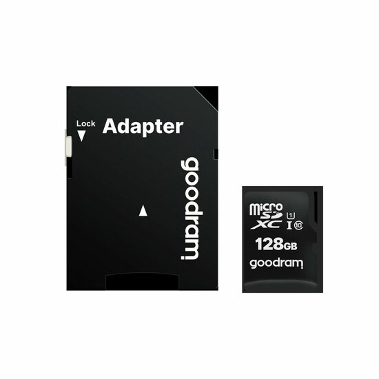 Micro SD kaart GoodRam M1AA-1280R12 128 GB UHS-I Klasse 10 100 Mb/s 2