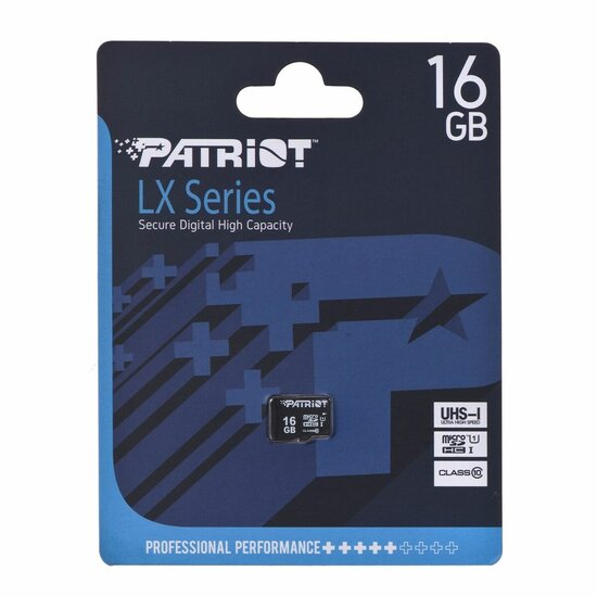 Micro SD kaart Patriot Memory PSF16GMDC10 16 GB 2