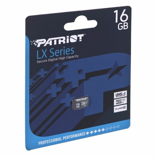 Micro SD kaart Patriot Memory PSF16GMDC10 16 GB 3