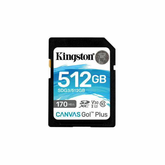 SD Geheugenkaart Kingston SDG3/512GB 512 GB 1