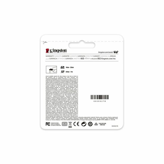 SD Geheugenkaart Kingston Canvas Select Plus 64 GB 4