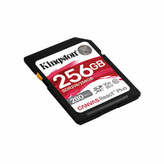 SDXC Geheugenkaart Kingston Technology Canvas React Plus 256 GB 1