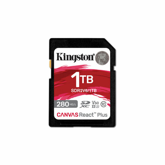 SDXC Geheugenkaart Kingston Technology Canvas React Plus 1 TB 1