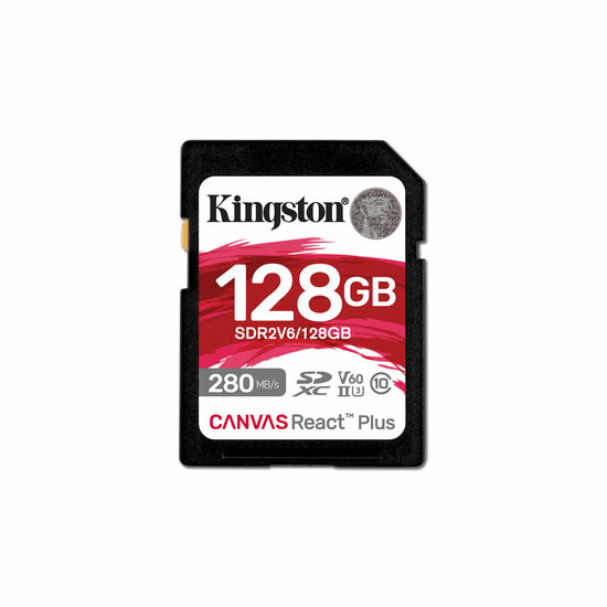 SDXC Geheugenkaart Kingston SDR2V6/128GB 128 GB 3