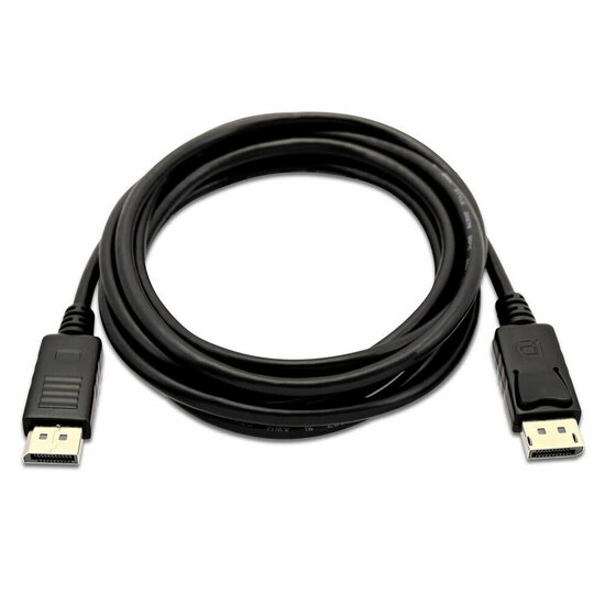 DisplayPort kabel V7 V7DP2DP-03M-BLK-1E   Zwart 1