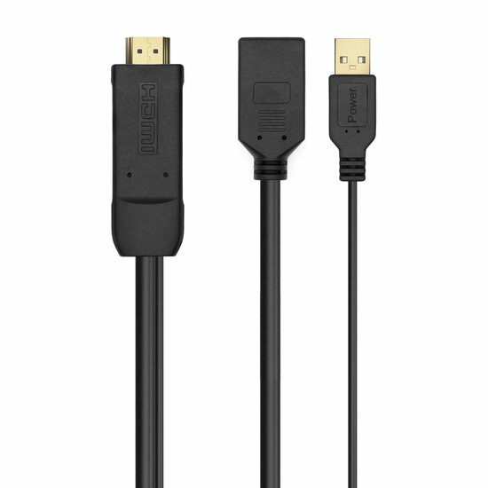 Adapter HDMI naar DisplayPort Aisens A122-0642 Zwart 10 cm 1