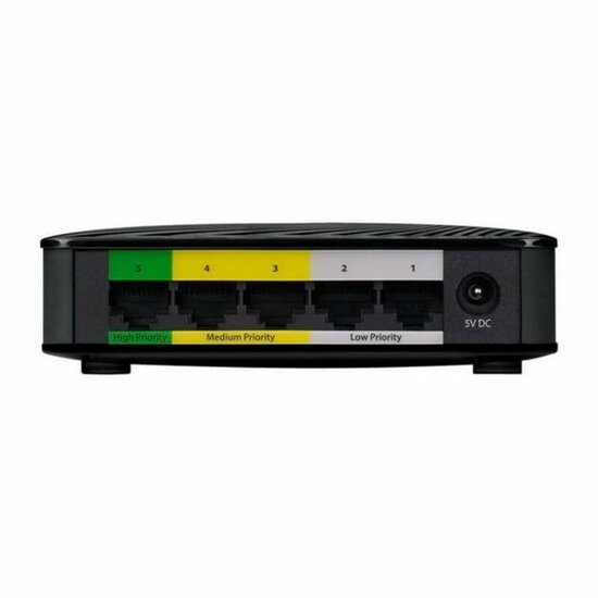 Desktop Switch ZyXEL GS-105SV2 LAN Zwart 1