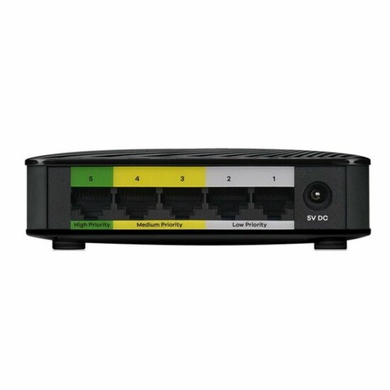 Desktop Switch ZyXEL GS-105SV2 LAN Zwart 3