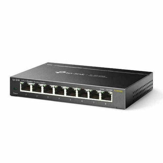 Switch TP-Link TL-SG108S RJ-45 x 8 Zwart 1