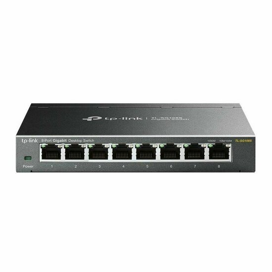 Switch TP-Link TL-SG108S RJ-45 x 8 Zwart 2