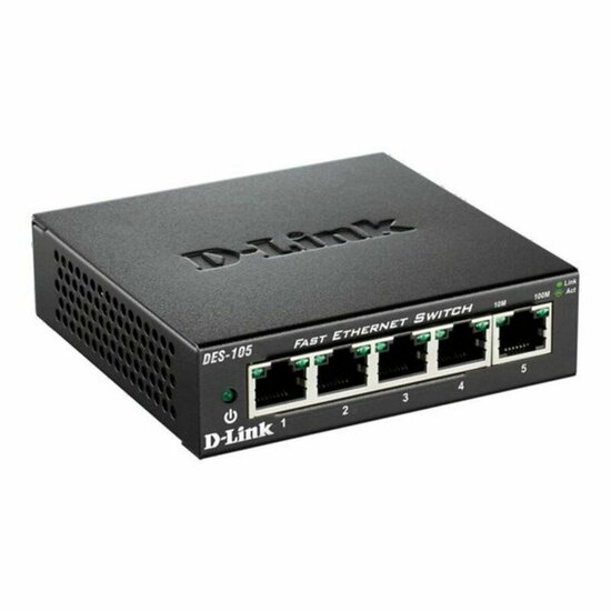 Desktop Switch D-Link DES-105/E LAN 4