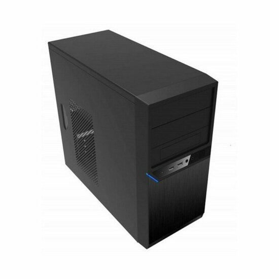 Micro ATX Midtower Behuizing CoolBox M-660 Zwart 3