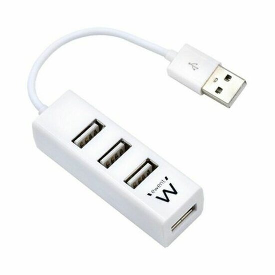 USB-HUB Ewent EW1122 Wit 3600 W 1