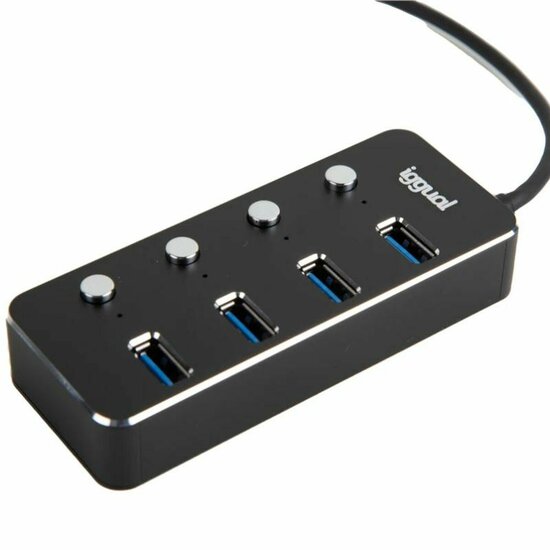 USB-HUB iggual IGG318478 3