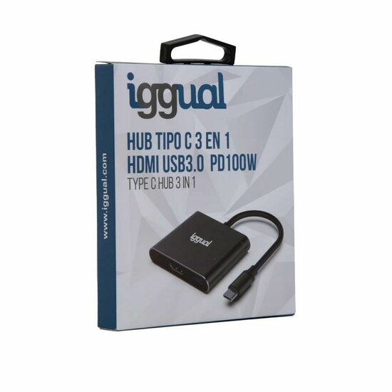 USB-HUB iggual IGG318461 4