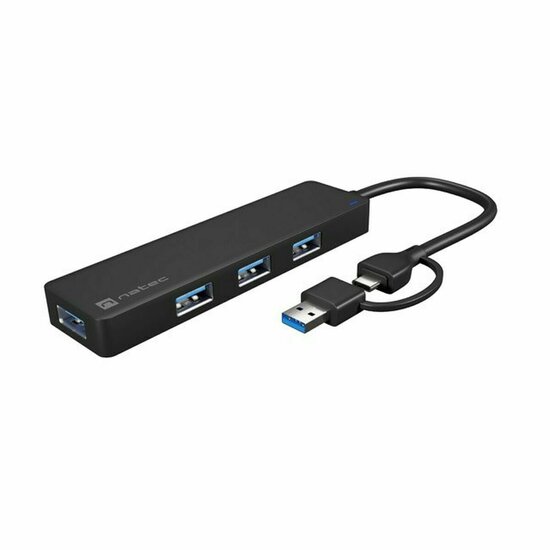 USB-HUB Natec NHU-2023 Zwart 2