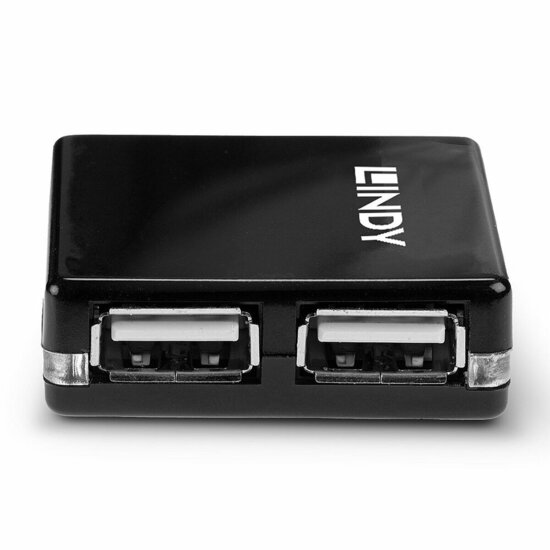 USB-HUB LINDY 42742 Zwart 2