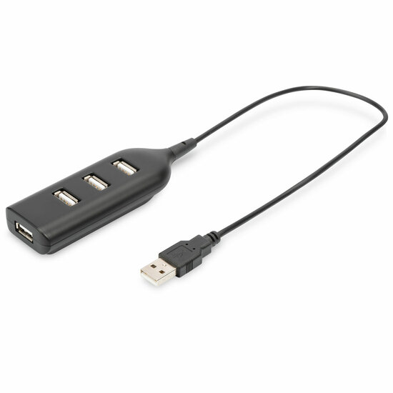 USB-HUB Digitus by Assmann AB-50001-1 Zwart 1