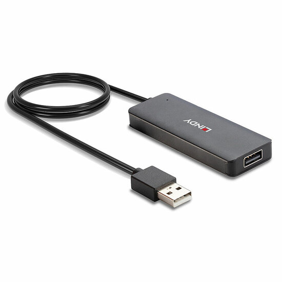 USB-HUB LINDY 42986 Zwart 2