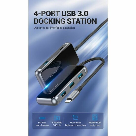 USB-HUB Vention TFDHB 4