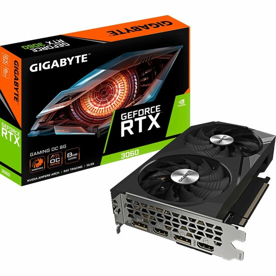 Videokaart Gigabyte GeForce RTX 3060 GAMING GDDR6 GeForce RTX 3060 8 GB 1