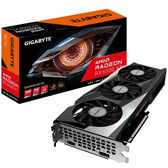 Videokaart Gigabyte GV-R65XTGAMING OC-4GD 4 GB 4 GB GDDR6 1