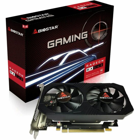 Videokaart Biostar VA5615RF41 AMD Radeon RX 560 GDDR5 4 GB 1